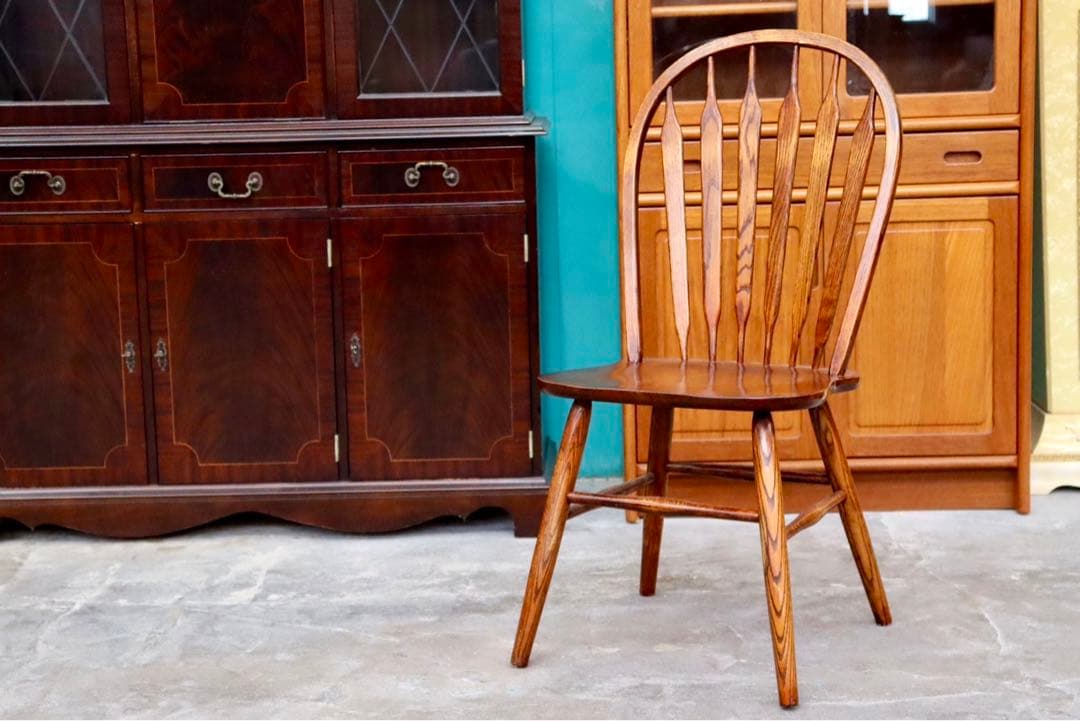 GMIK318A○Shin Lee / シンリー ダイニングチェア 椅子 ハイバ シンリー / Shin Lee ダイニングチェア ウィンザーチェア 椅子 スポーク