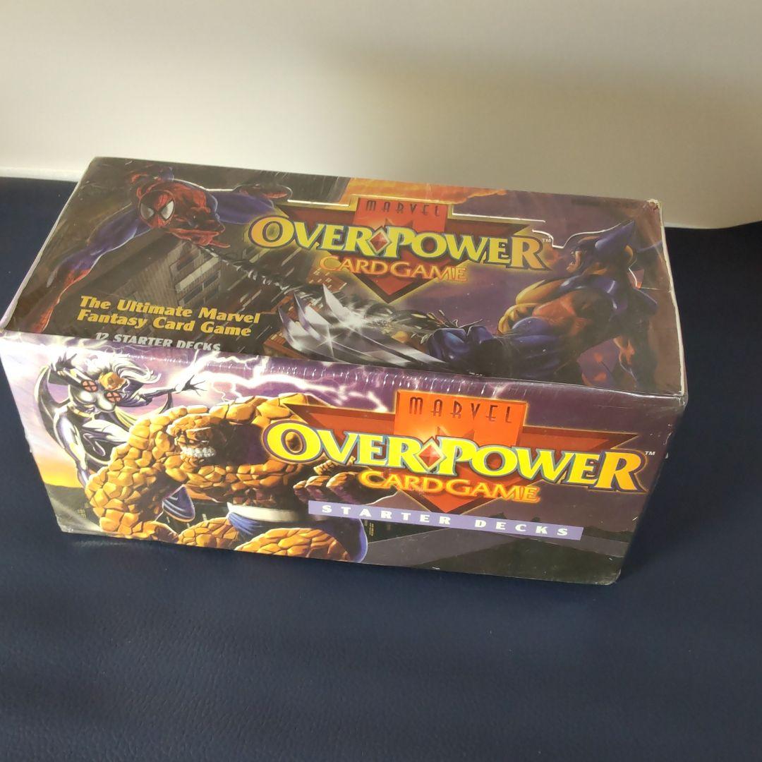 OVERPOWER MARVELカード ゲーム 1995年物