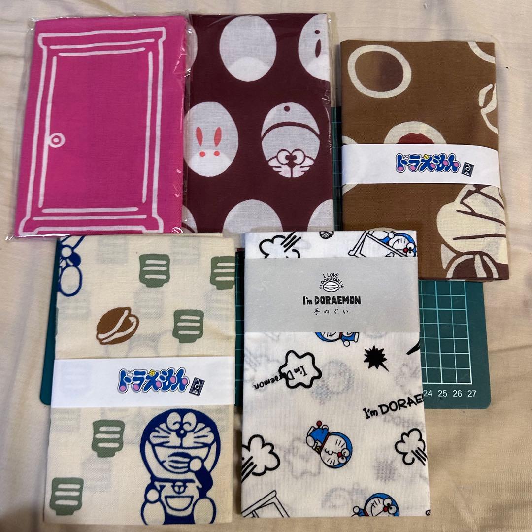 かまわぬ 手ぬぐい　ドラえもん まとめ売りセット