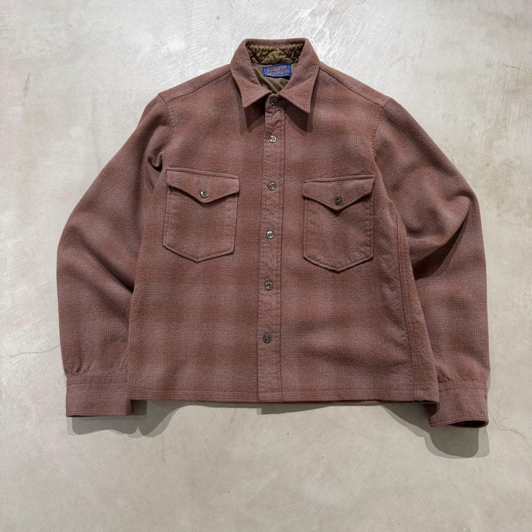トップス 60s PENDLETON Wool shirt Ombre