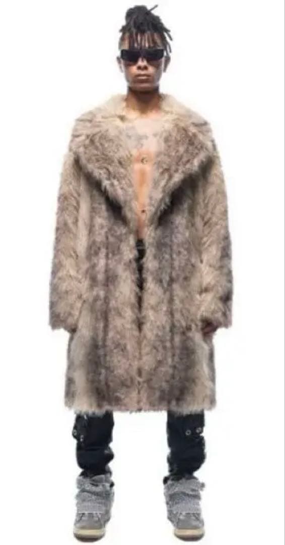 BREATH FAUX FUR COATファー　ロングコート