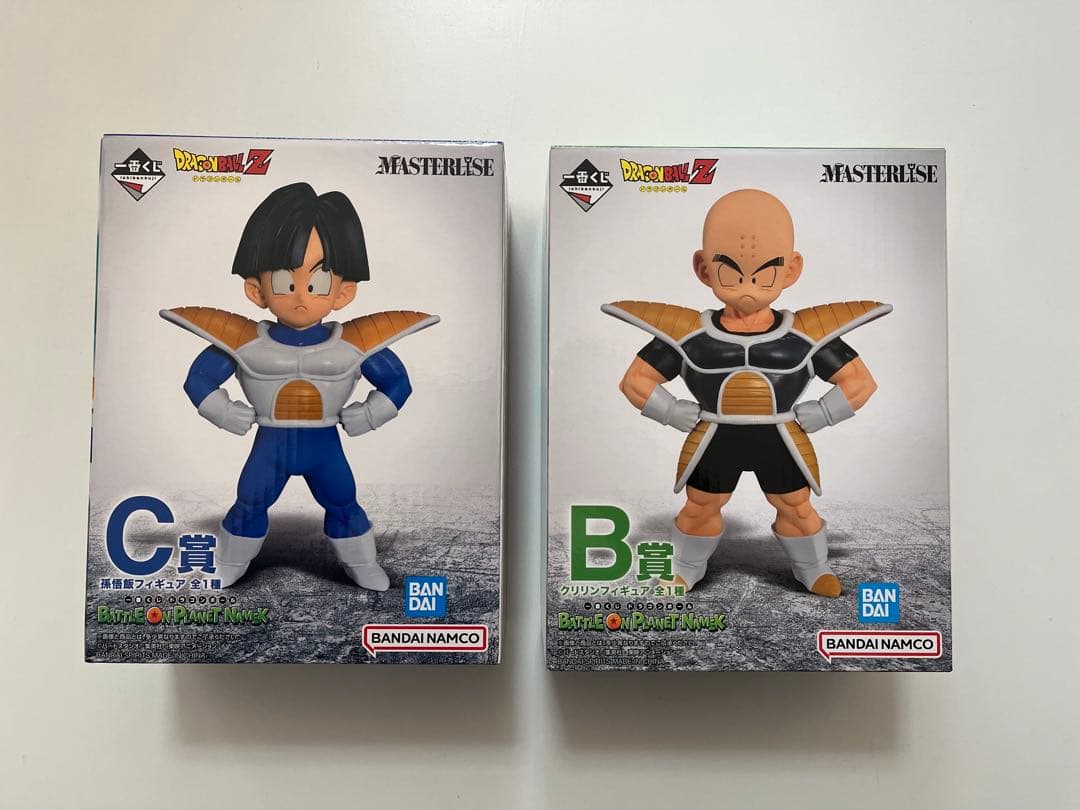 【新品・正規品】一番くじ ドラゴンボールB賞 クリリン C賞 孫悟飯