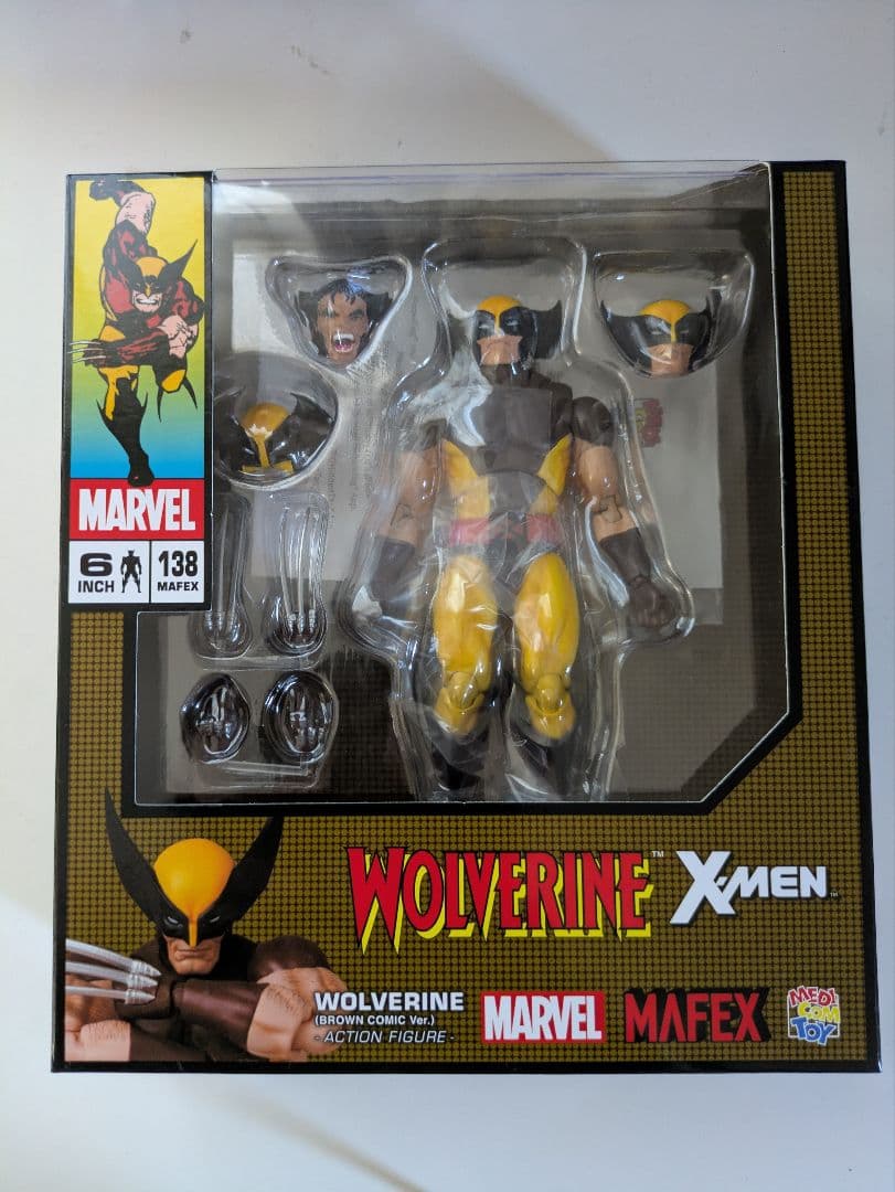 MARVEL MAFEX 138 Wolverine フィギュア Amazon | メディコム・トイ MAFEX マフェックス No.138 WOLVERINE