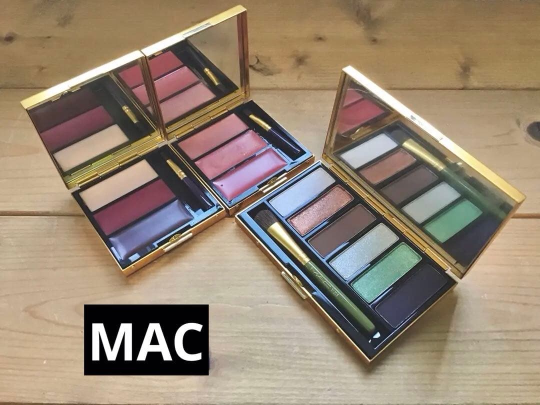 MAC アイシャドウパレット＆リップパレットセット　クリスマスコフレ