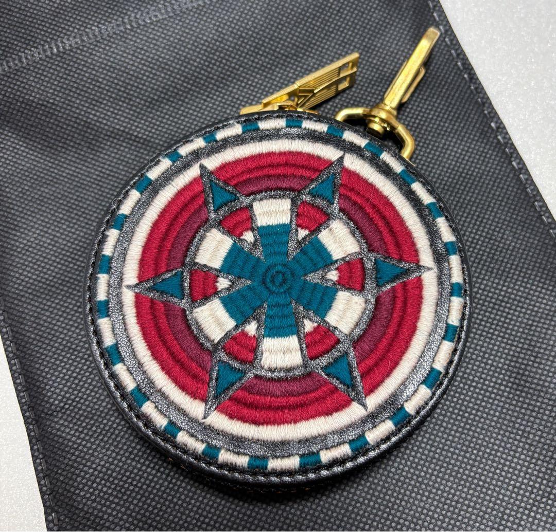 blackmeans ブラックミーンズ ケース ブラック レザー 刺繍