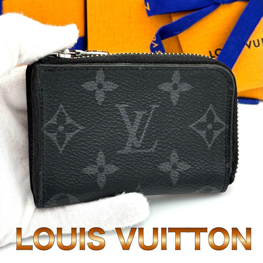ルイヴィトン ケース 財布 モノグラムエクリプス ポルトモネジュール