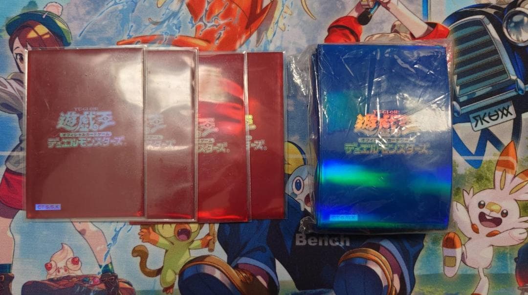 遊戯王 スリーブ 機械の叛乱 56枚 恐竜の鼓動 4枚