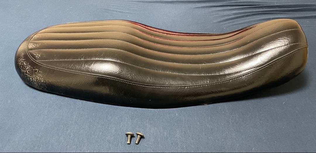 AN-BU製バイクシート 黒 W650、W800、W400用