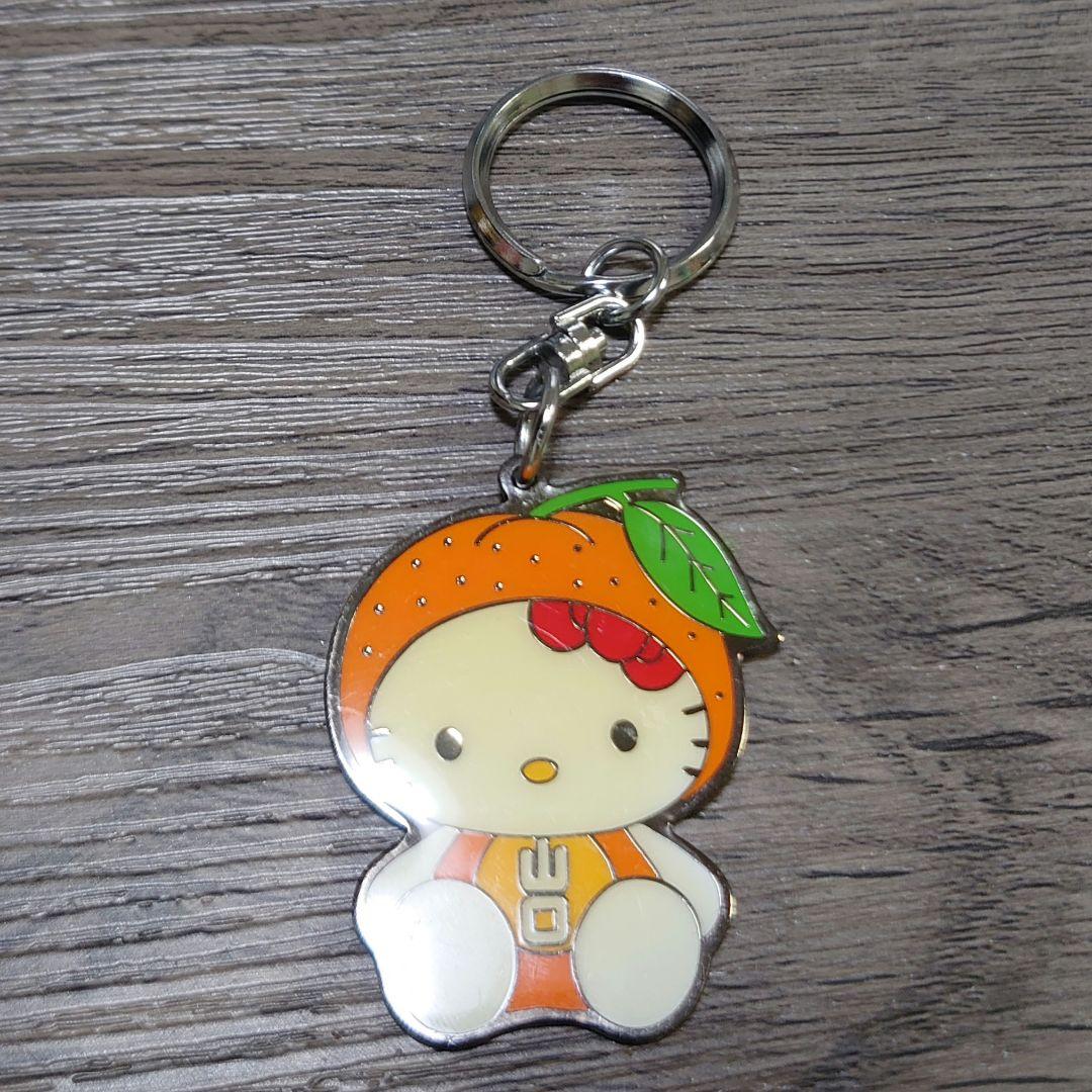 ハローキティ キーホルダー みかん 山口県 ご当地キティ - メルカリ