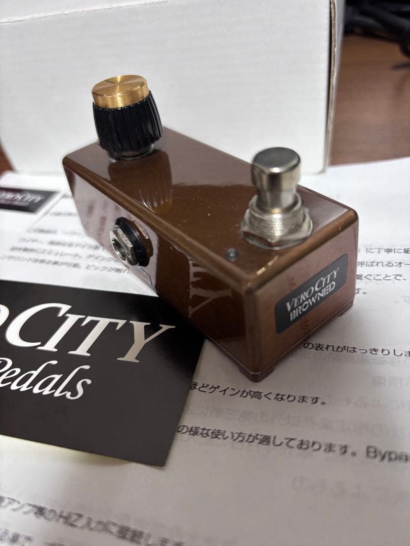 ギター VeroCity Effects Pedals Browned