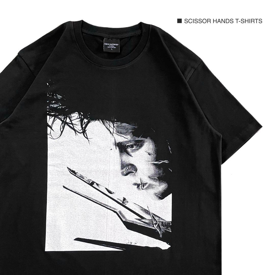 ジョニーデップ シザーハンズ M 半袖 Tシャツ 映画 ムービーTシャツ
