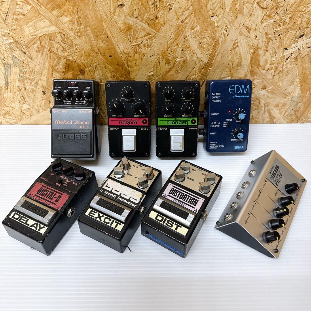 BOSS YAMAHA GUYATONE エフェクターセット まとめ ジャンク