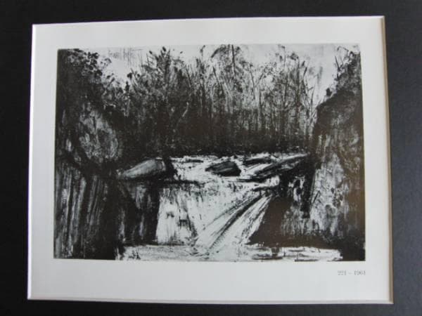ベルナール・ビュフェ　221-1961　画集より　新品額付