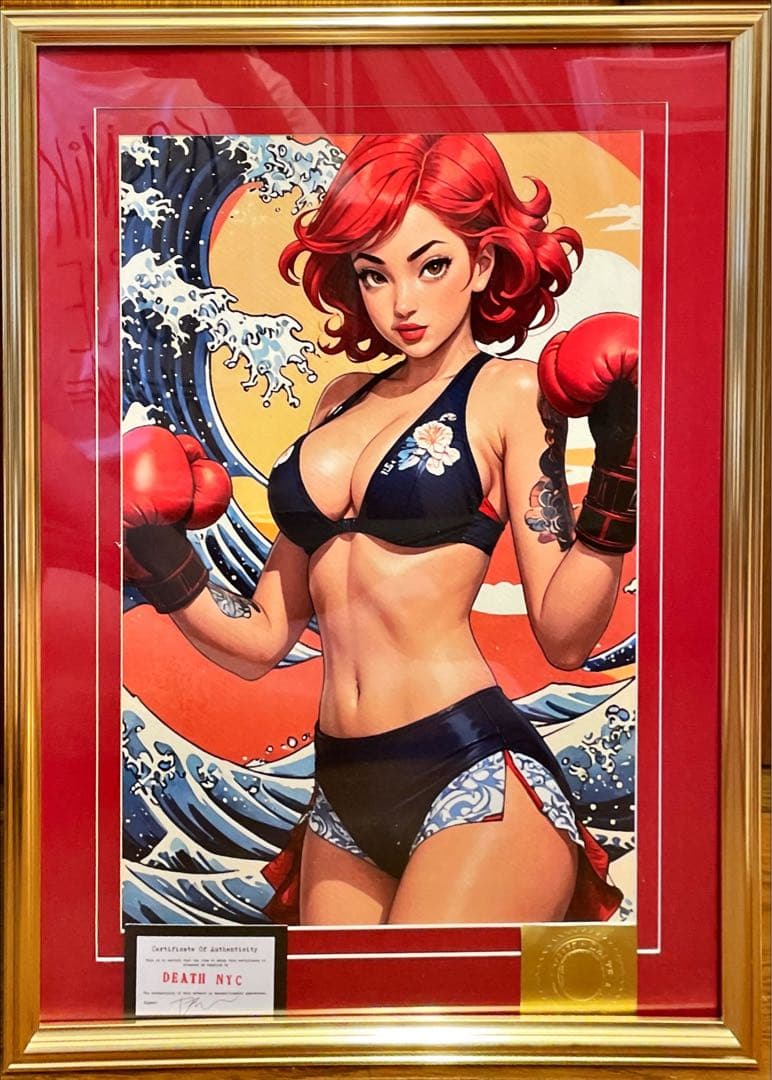 額込 世界限定100枚DEATH NYC アートポスター 現代アート 103