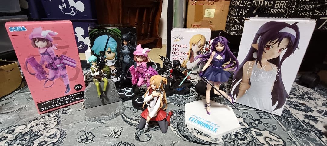 ソードアート・オンライン　ガンゲイルオンライン　フィギュア　多数