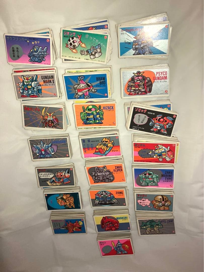 メンコ　SDガンダム　218枚 パーフェクトジオング ゾゴック