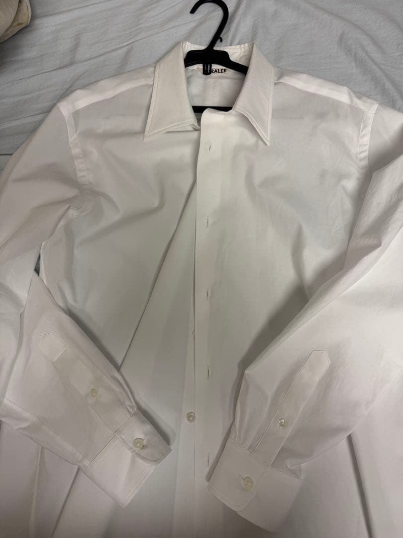 AURALEE WASHED FINX TWILL SHIRT（サイズ3） AURALEE WASHED FINX TWILL BIG SHIRT | AURALEE / Shirt (MEN