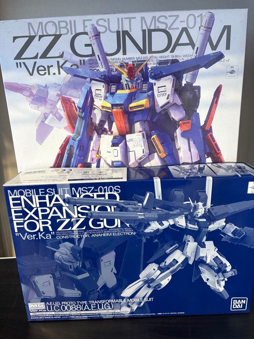 MG ＺＺ　ダブルゼータガンダム ver.ka 、ＺＺガンダム強化拡張パーツ Amazon.co.jp: MG 1/100 ダブルゼータガンダム Ver.Ka用 強化型拡張