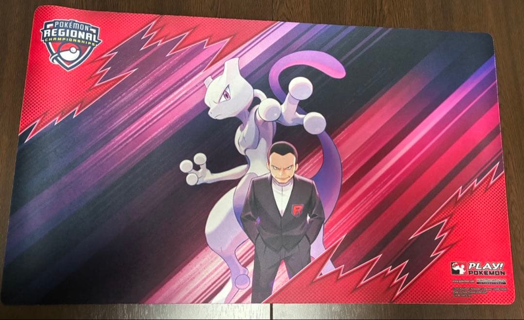 希少 ミュウツー サカキ ロケット団 リージョナル プレイマット