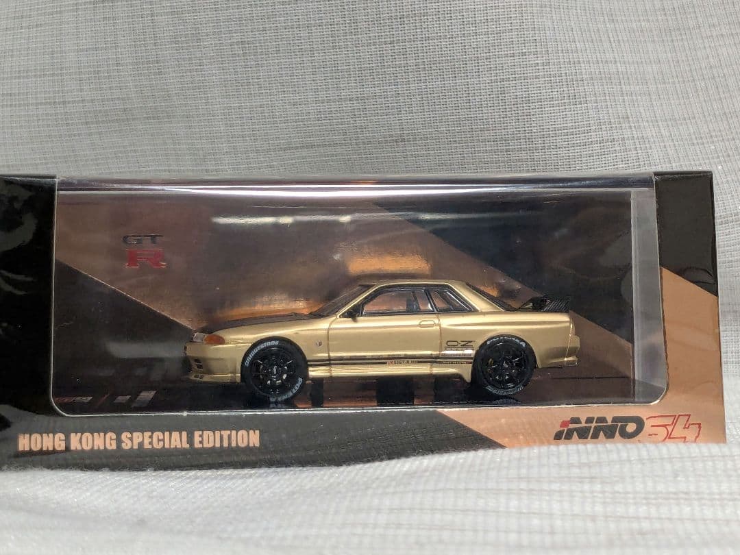 イノモデル inno64 日産 スカイライン GT-R R32 香港限定 INNO64 NISSAN SKYLINE GT-R R32 #7 DELTA HONG KONG CLASSIC MOVIE