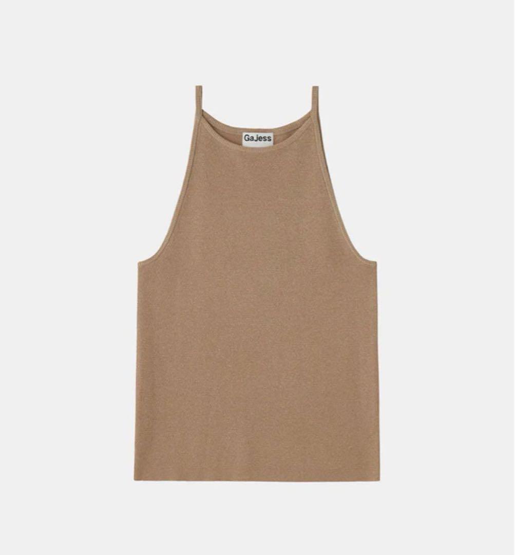 Gajess Glitter Camisole GOLD ガジェス