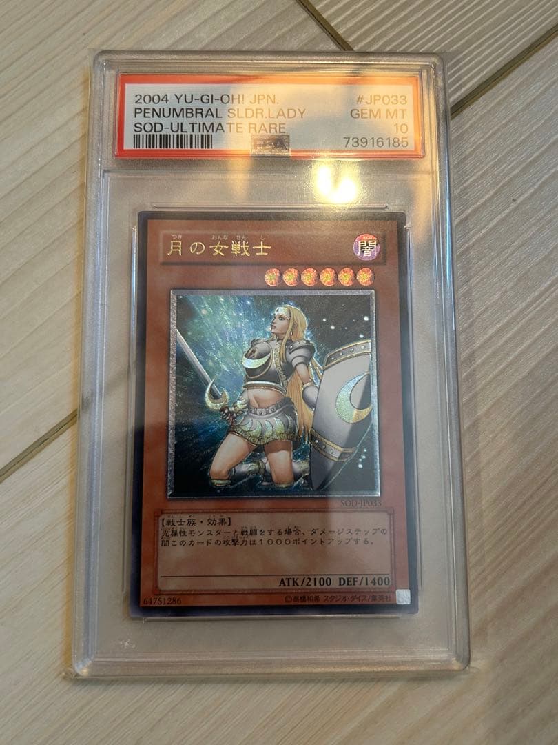 【 鑑定品 PSA10 】月の女戦士　レリーフ