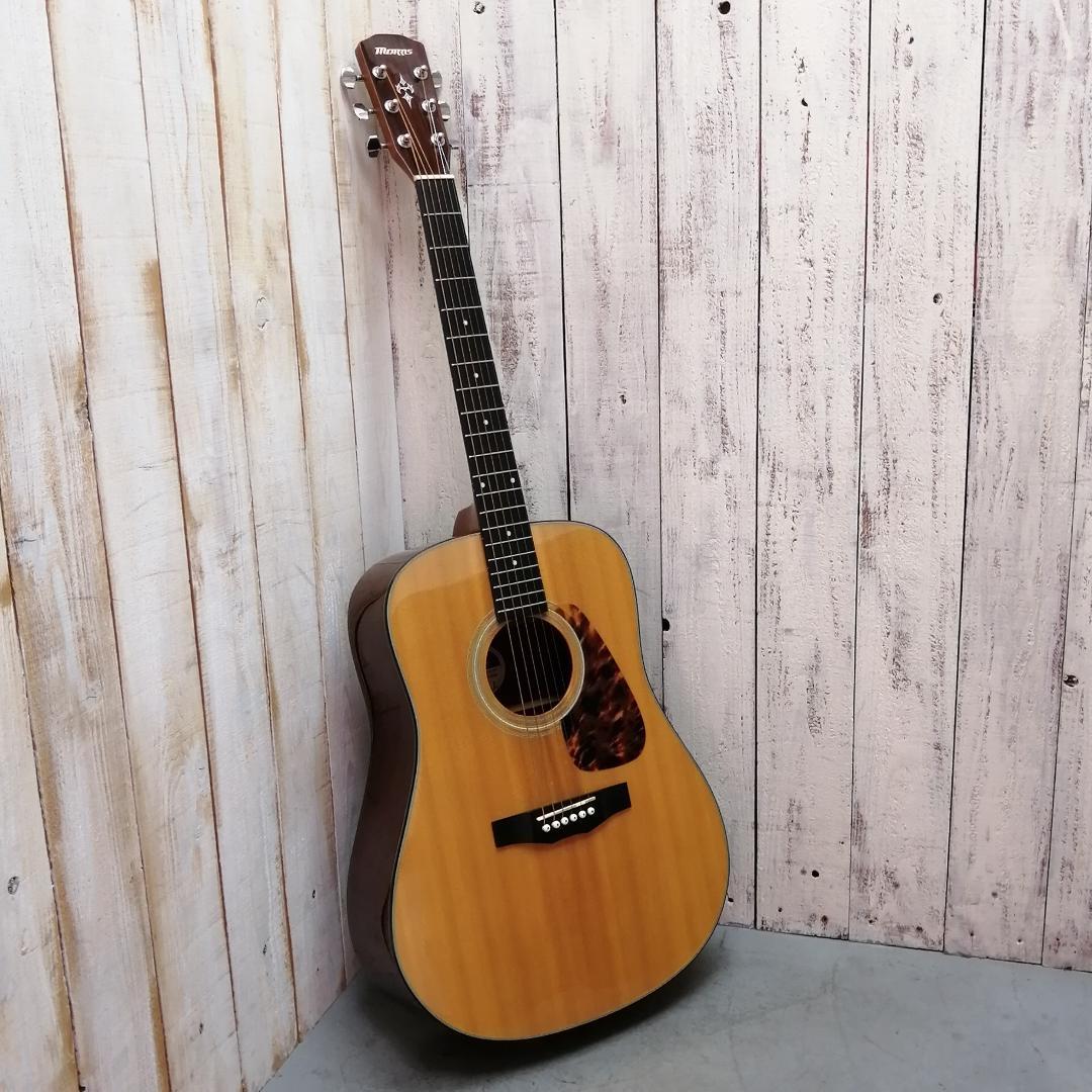 Morris　M-351 NAT　セミハードケース付　アコースティックギター