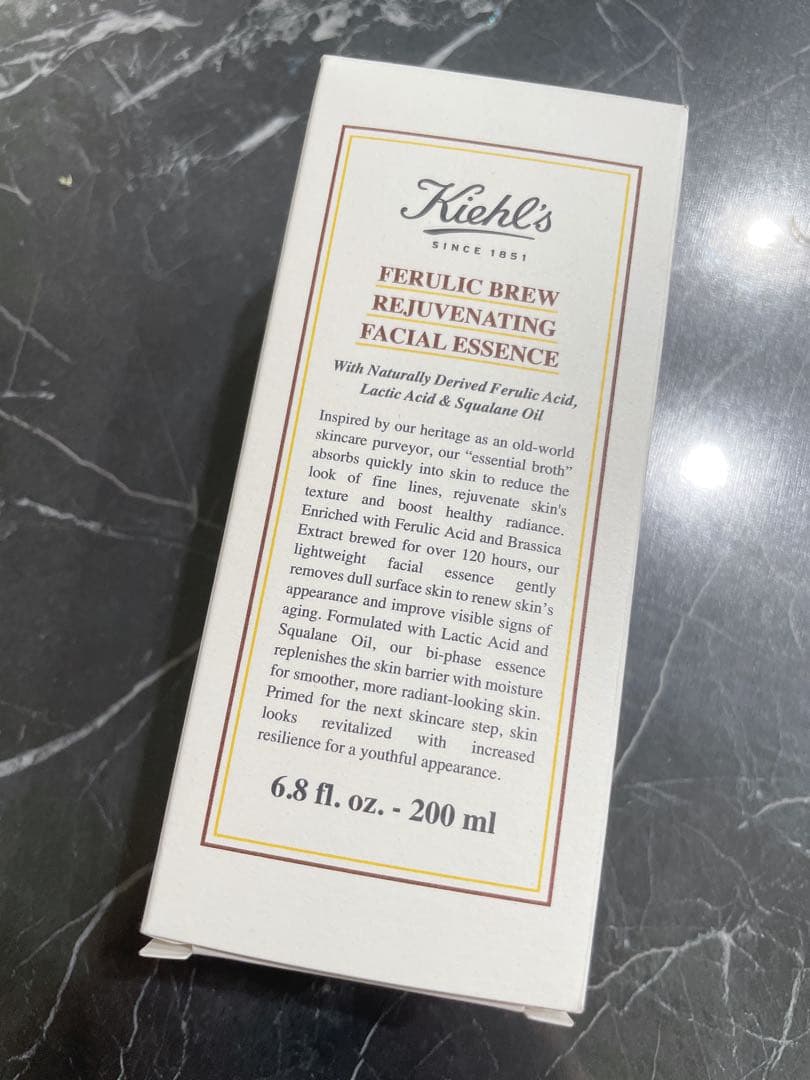 《新品未使用》Kiehl'sブリューフェイシャルエッセンスFA 200ml