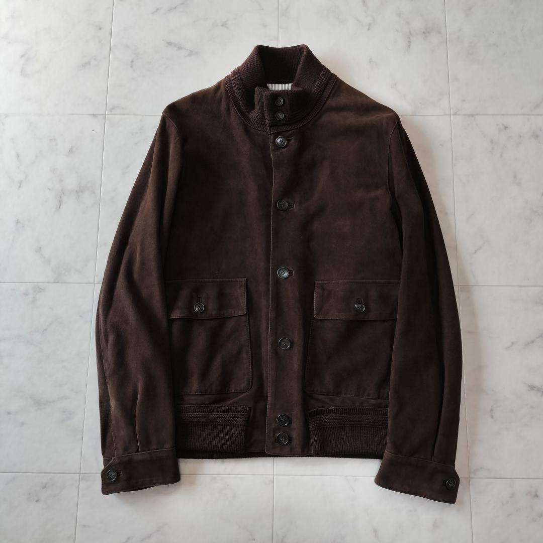 チンクアンタ A-1型 バルスターブルゾン 48 M ダークブラウン イタリア製