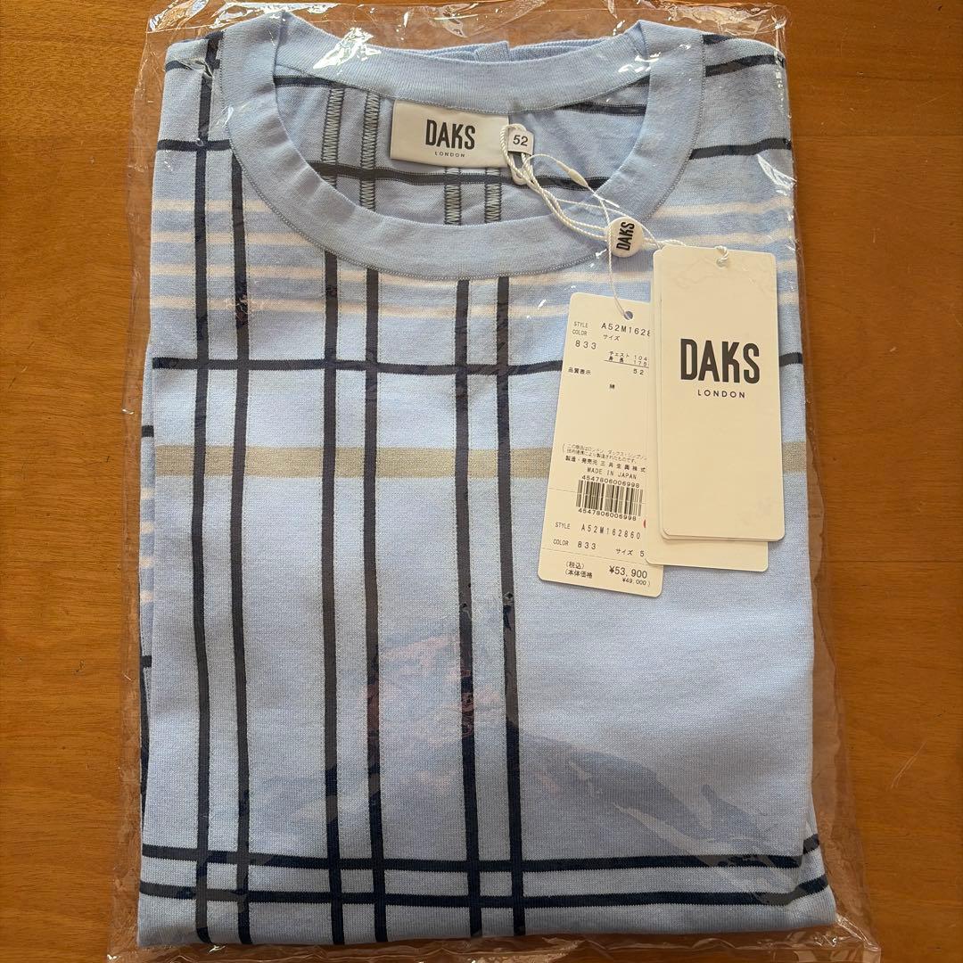1月12日中　価格ダウン DAKS LONDON長袖 シャツ　新品