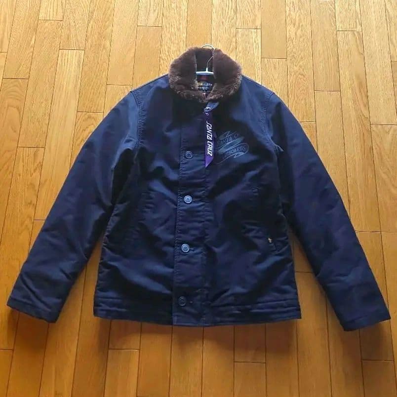 アルファ×サンタクルーズ N-1デッキジャケット ミリタリー ボア