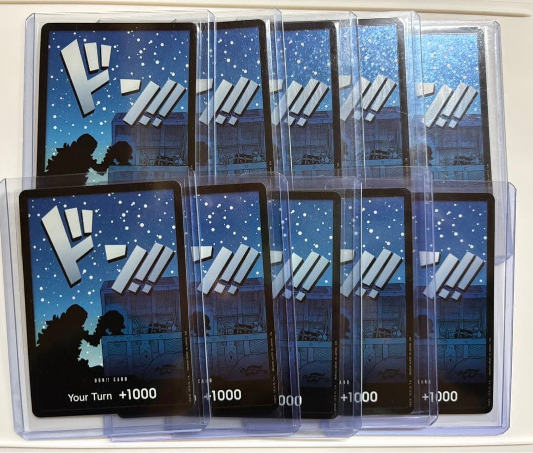 ワンピースカード　ロー　ドン10枚セット　海外　英語　悪魔の実