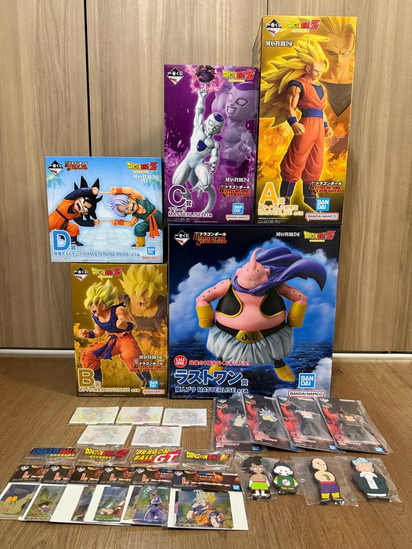 【✨高騰中✨】ドラゴンボール一番くじ　A賞B賞C賞　D賞ラストワン　下位賞付き❗️