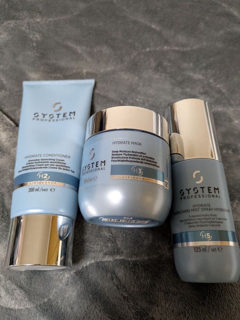 システム ハイドレイト コンディショナー、マスク、クエンチングミスト H5 Hydrate ハイドレート クエンチングミスト | System Professional