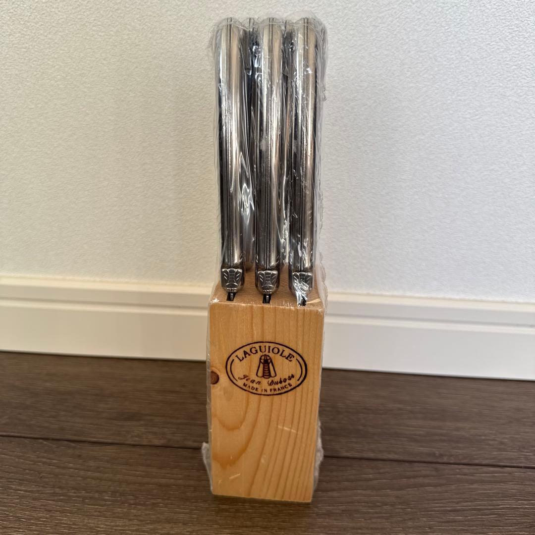 フランス ラギオール LAGUIOLE 6本セット ステーキナイフ