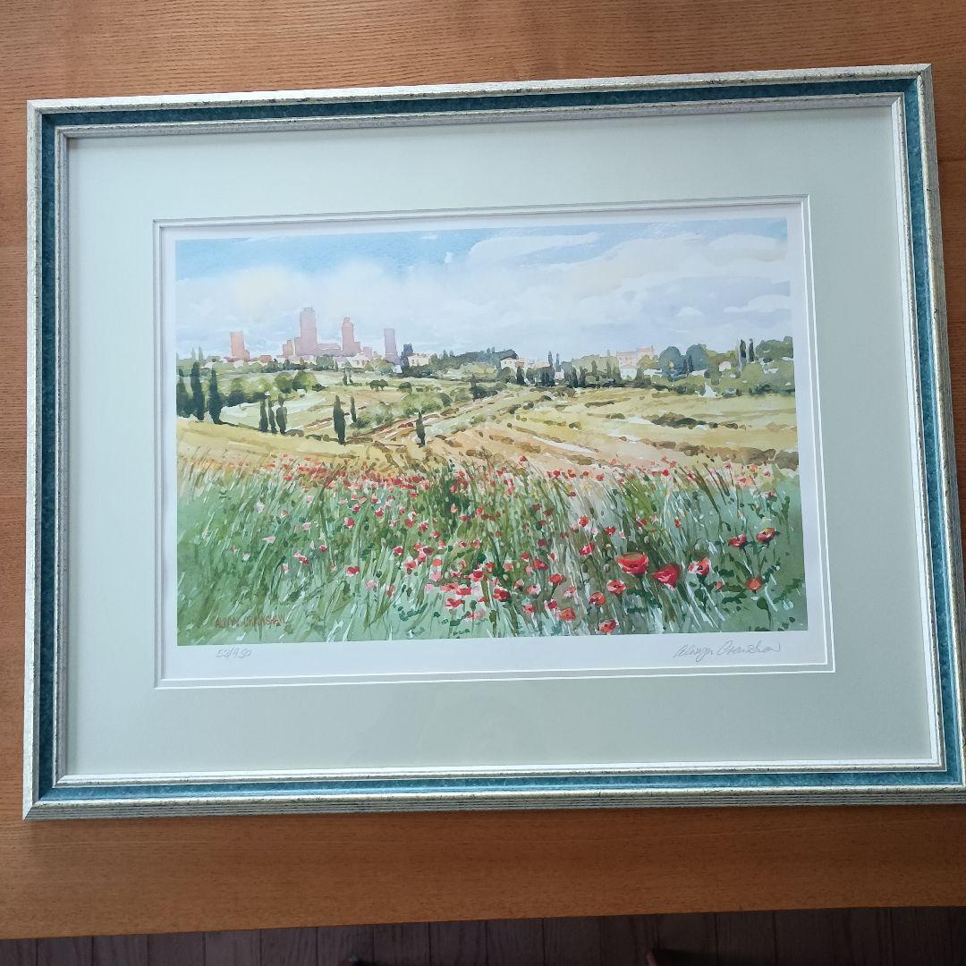 春 トスカーナの丘 　アルウィン クローショー ヨーロッパの四季　オリジナル限定 春 トスカーナの丘 アルウィン クローショー ヨーロッパの四季