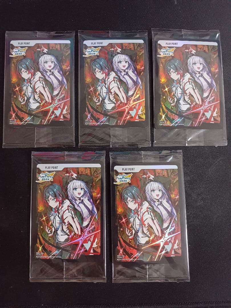 PPカード　5枚セット　Xross Stars　クロスタ　Play Party 新作トレーディングカードゲーム『Xross Stars』、2025年8月にリリース