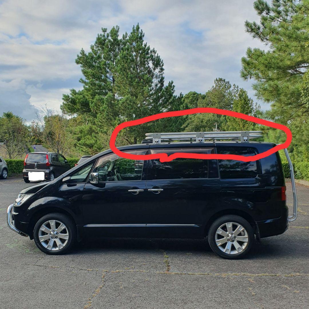 希少 デリカd5 ルーフキャリア ルーフラック MACHIYAMA マチヤマ