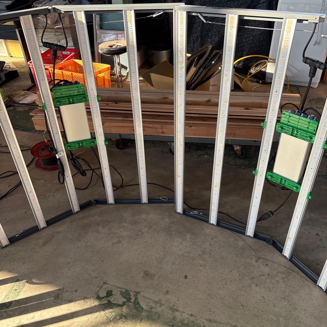 2個セット　Mars Hydro LEDライト　調光機能付き FC-E MARS HYDRO植物育成LEDライトなどの園芸用品