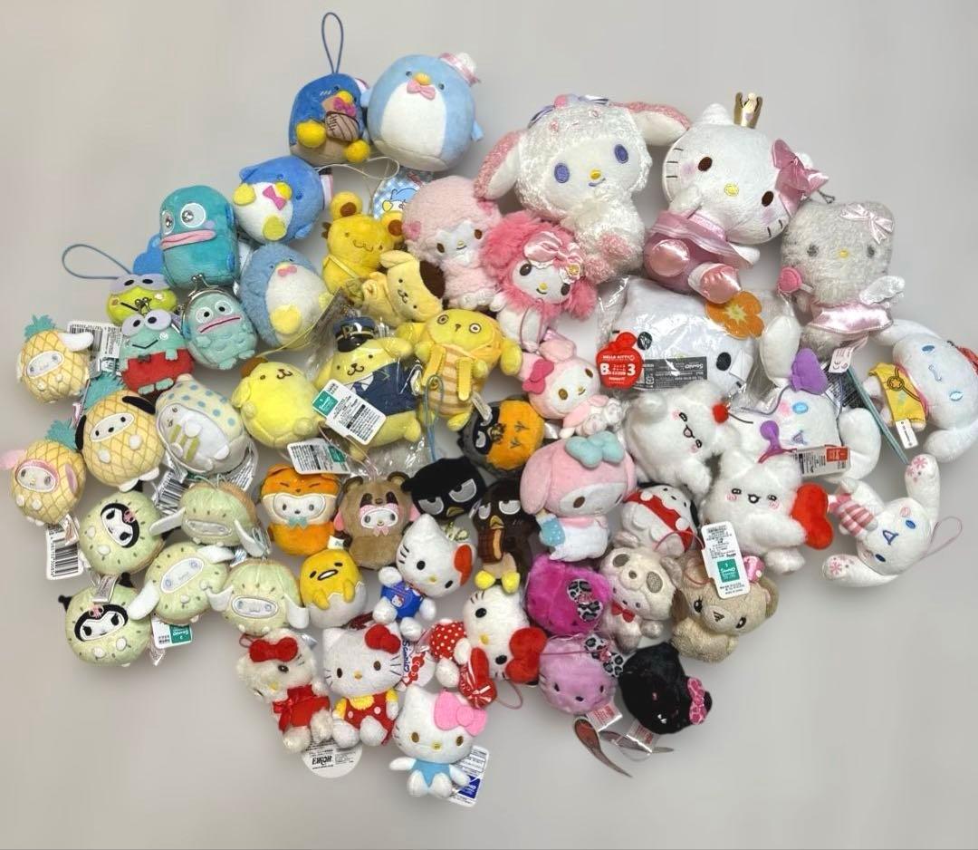 サンリオ　キャラクターズ　マスコット　ぬいぐるみ　まとめ売り　大量