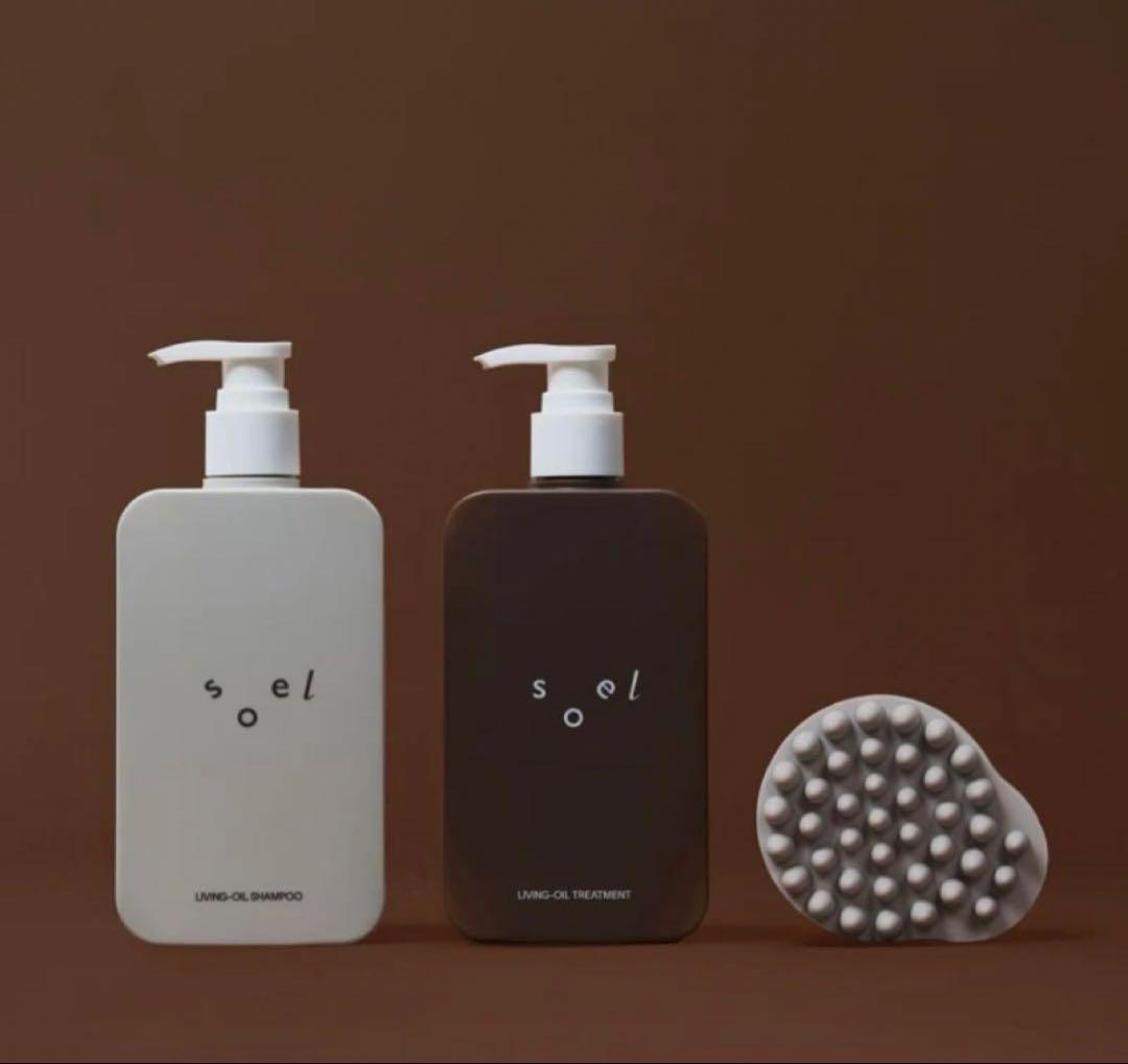 soel LIVING-OIL シャンプー・トリートメントスパセット