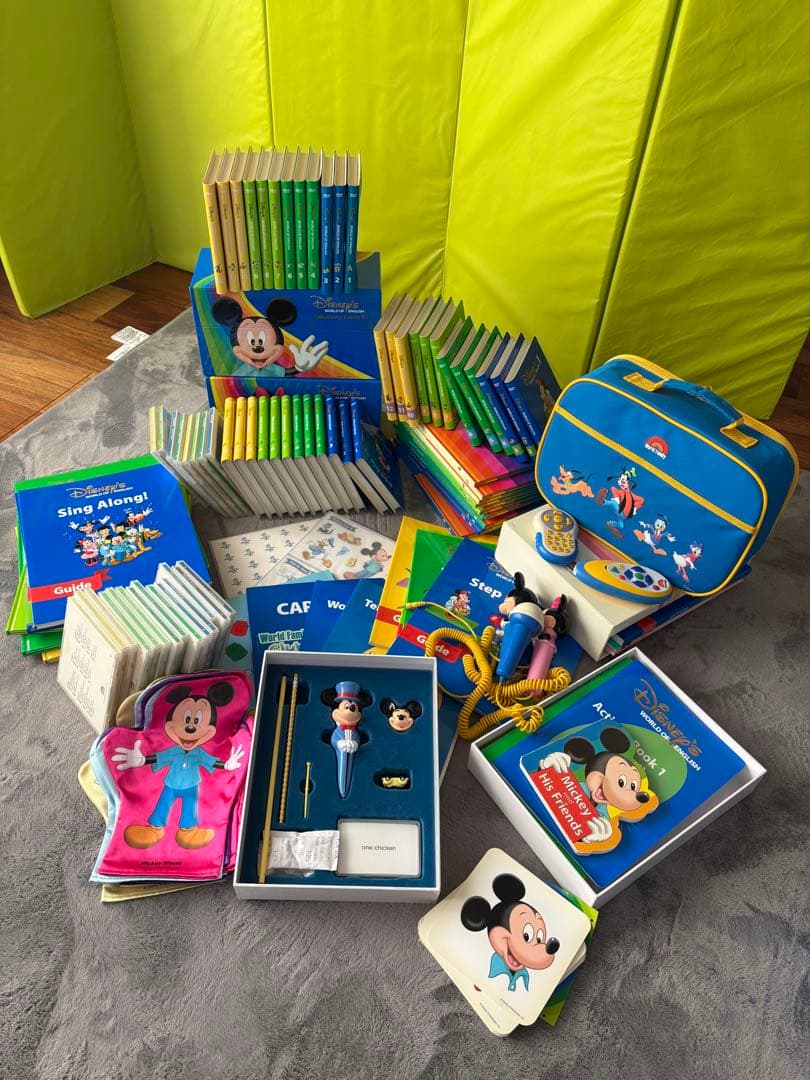 値下げ中 DWE 2010年 ディズニー 英語システム フルセット 一部欠品②