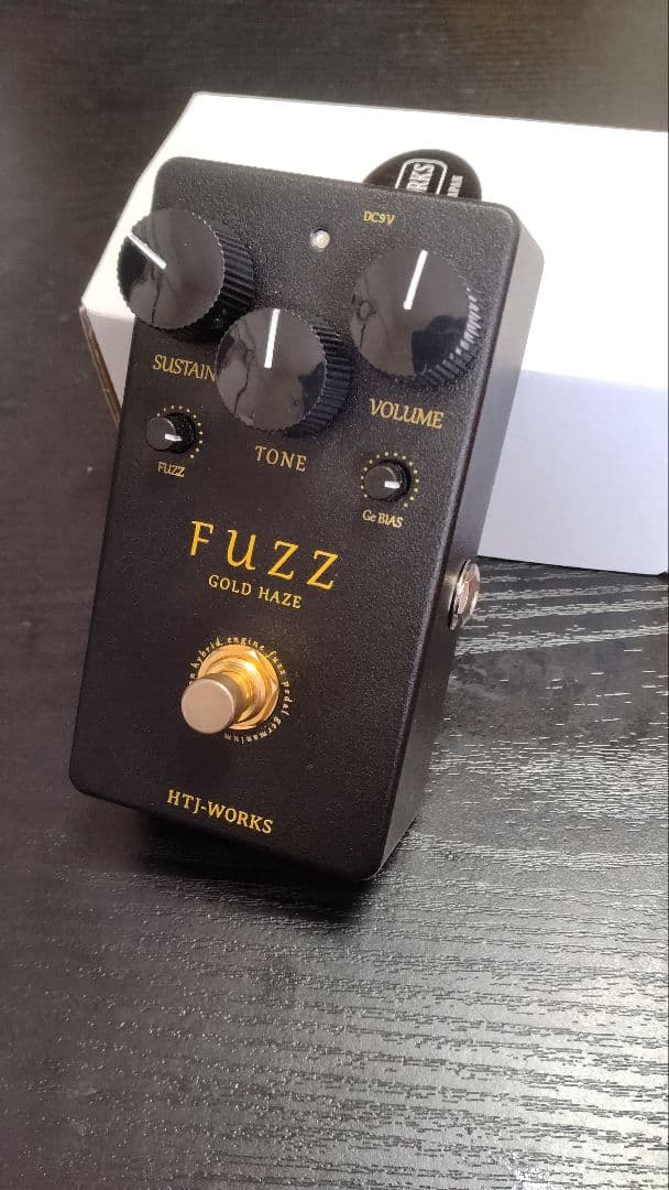 HTJ.WORKS GOLD HAZE ファズペダル