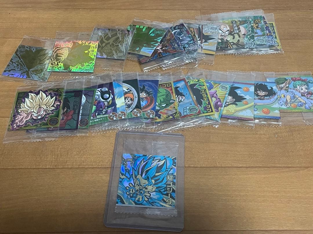 ドラゴンボールウエハース未開封　ゴジータandフルコンプ