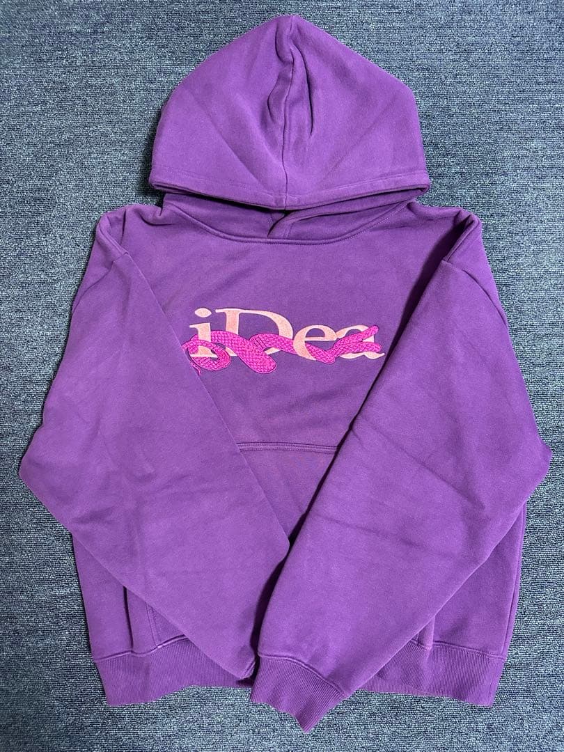 最終値下げ中※ 超希少 ideaswamパーカー 紫 Mサイズ - メルカリ