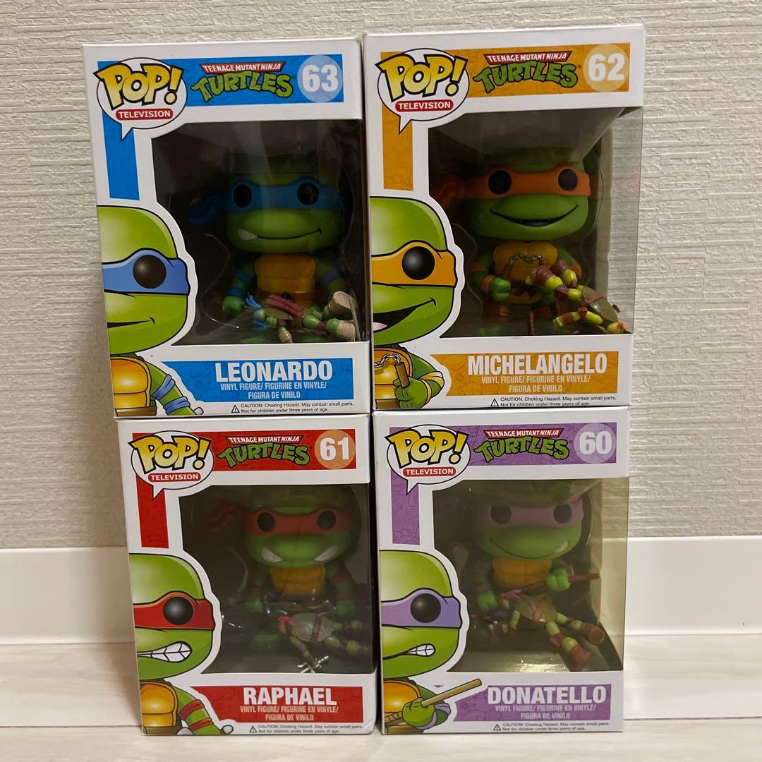ミュータント・タートルズ POP!フィギュアセット ミュータント タートルズ プレイセット ポップアップ・ピザボックス