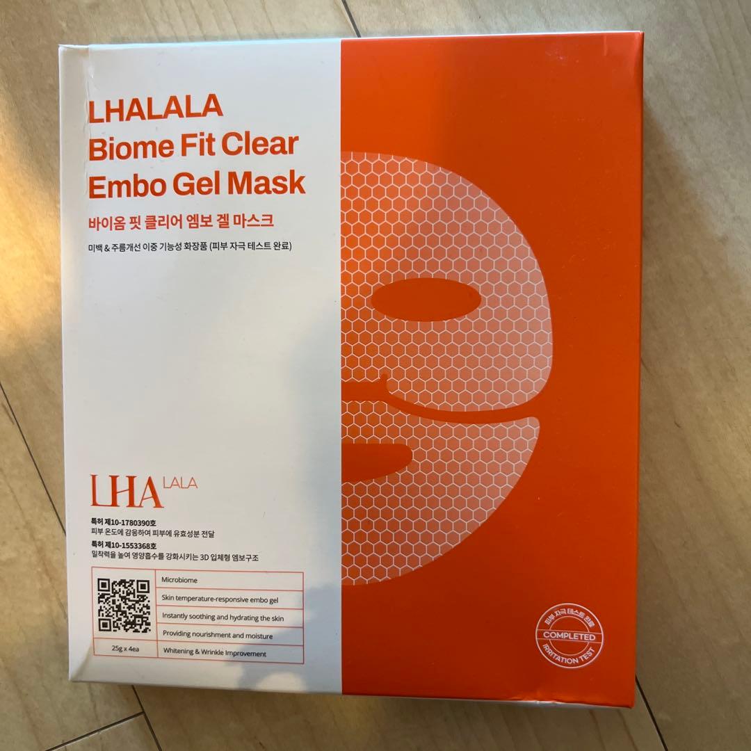 LHALALA Biome Fit Clear 4枚入り新品 LHA LALA ララピール