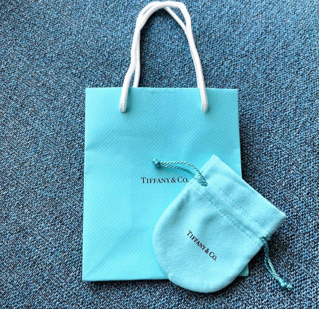 極美品♥Tiffany ティファニー 巾着袋➕ショップ袋♥可愛すぎ( *´艸