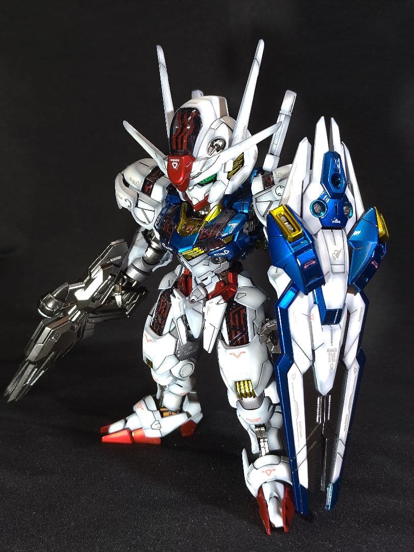 全塗装完成品】MGSDガンダムエアリアル - メルカリ