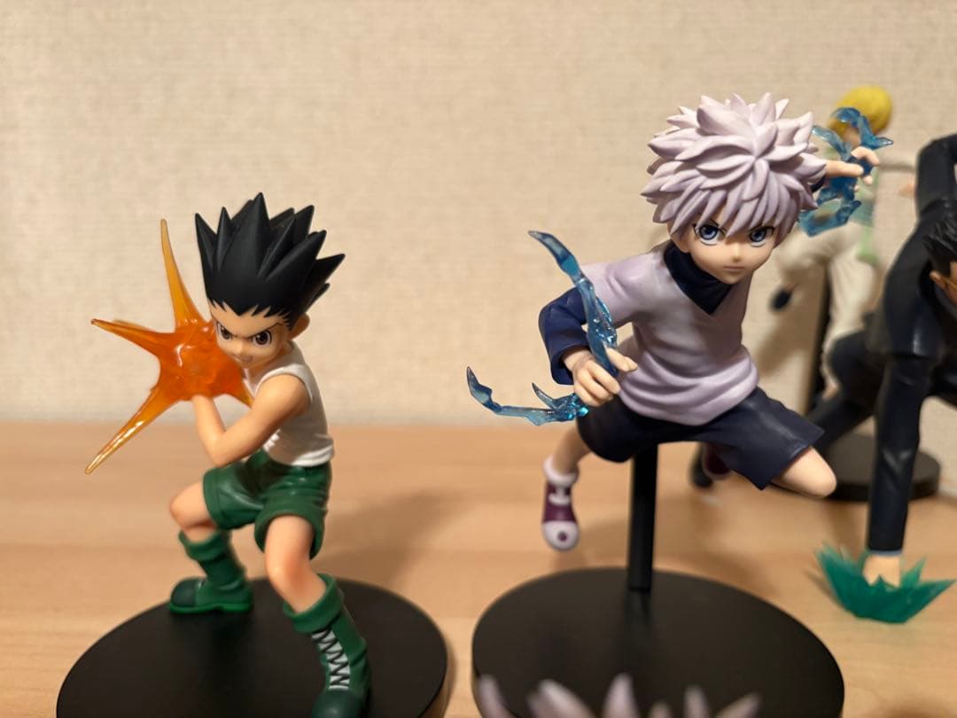 ハンターハンター、ワンピースなどジャンプ系フィギュア32体セット